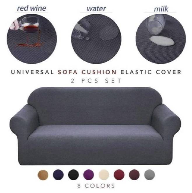 Universal Sofa Cover Elastic Cover – 65% OFF Today! Home Goods Universal Sofa Cover Elastic Cover - 65% OFF Today! Home Goods
