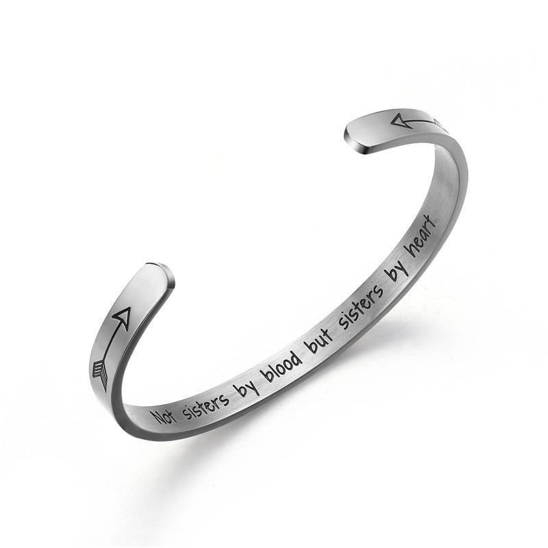 Not Sisters By Blood But Sisters By Heart Bracelet Jewelry Not Sisters By Blood But Sisters By Heart Bracelet Jewelry