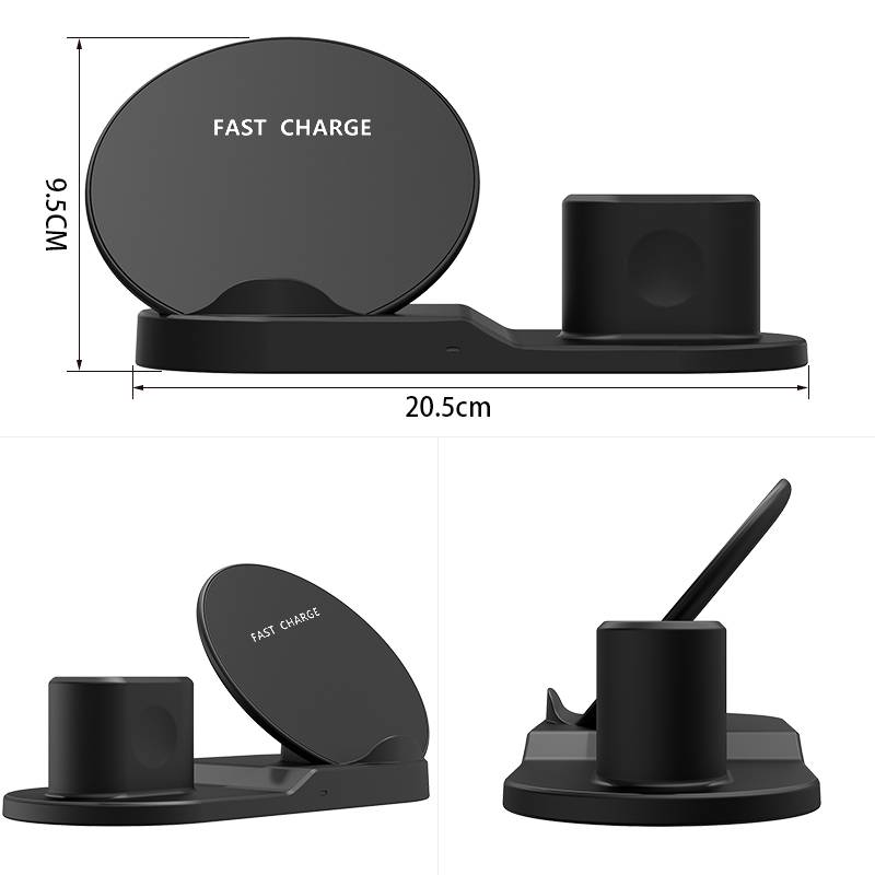 3-in-1 Wireless Charging Dock Station Phone Accessories 3-in-1 Wireless Charging Dock Station Phone Accessories
