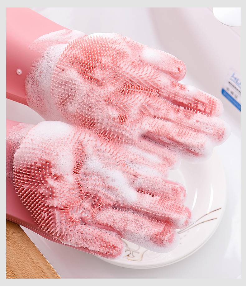 Magic Silicone Washing Sponge Gloves Home Goods Magic Silicone Washing Sponge Gloves Home Goods