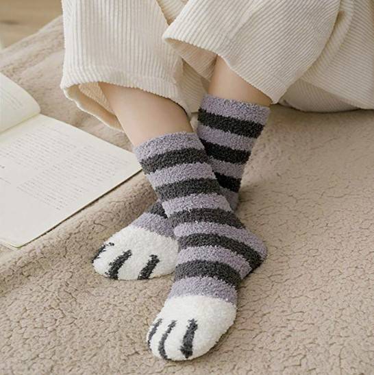 Cute Cat Claw Plush Warm Socks Accessories Cute Cat Claw Plush Warm Socks Accessories