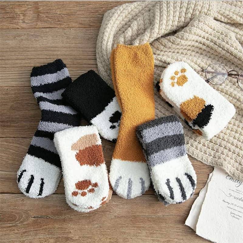Cute Cat Claw Plush Warm Socks Accessories Cute Cat Claw Plush Warm Socks Accessories