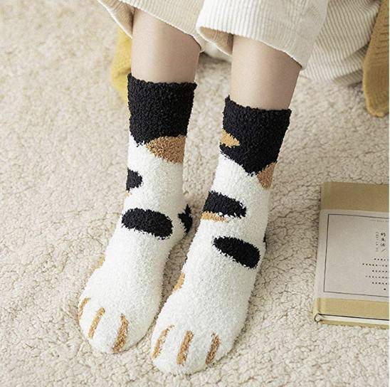 Cute Cat Claw Plush Warm Socks Accessories Cute Cat Claw Plush Warm Socks Accessories