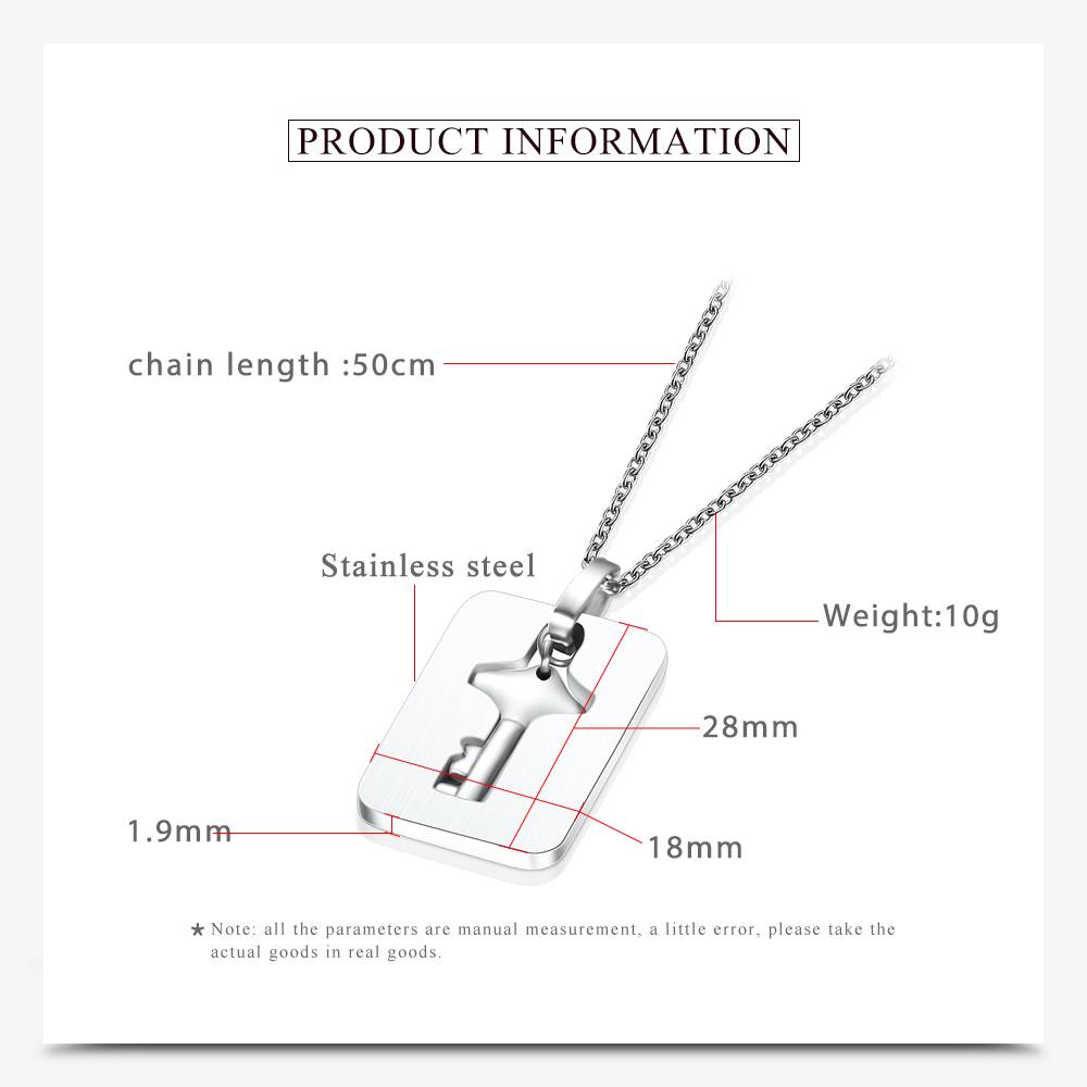 Heart Lock Bracelet & Key Necklace For Couple Jewelry Heart Lock Bracelet & Key Necklace For Couple Jewelry