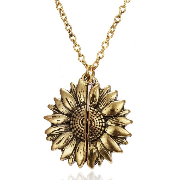 You Are My Sunshine Sunflower Pendant Necklace Jewelry You Are My Sunshine Sunflower Pendant Necklace Jewelry