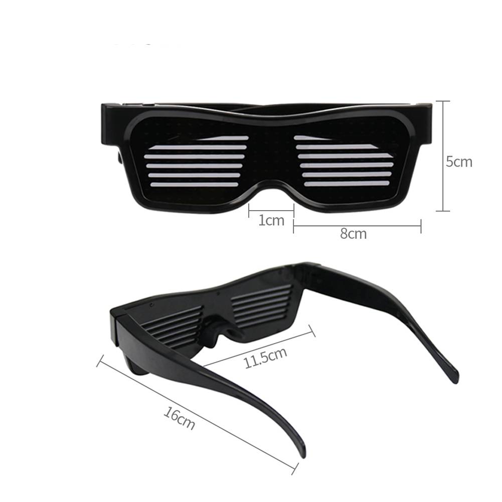 Customized Flashing Cyber Glasses Accessories Customized Flashing Cyber Glasses Accessories