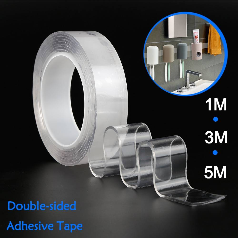 Adhesive Double-Sided Traceless Nano Tape Home Goods Adhesive Double-Sided Traceless Nano Tape Home Goods