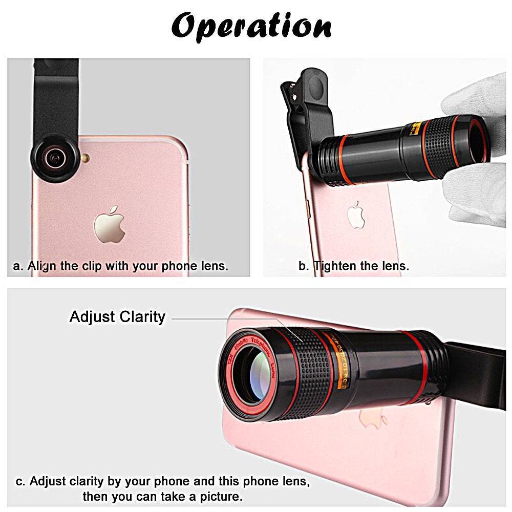Mobile Phone Camera Lens 12X Zoom Best Sellers Phone Accessories Mobile Phone Camera Lens 12X Zoom Best Sellers Phone Accessories