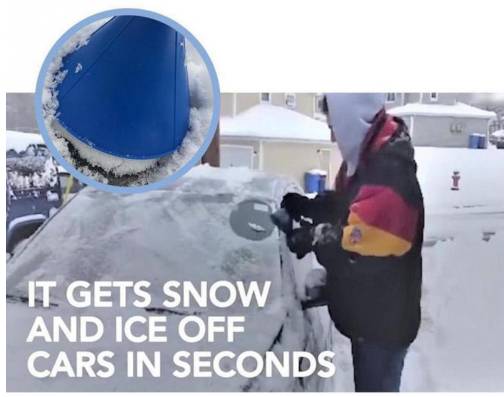 HOT SALEš„Magical Car Ice Scraper Vehicles & Parts HOT SALEš„Magical Car Ice Scraper Vehicles & Parts