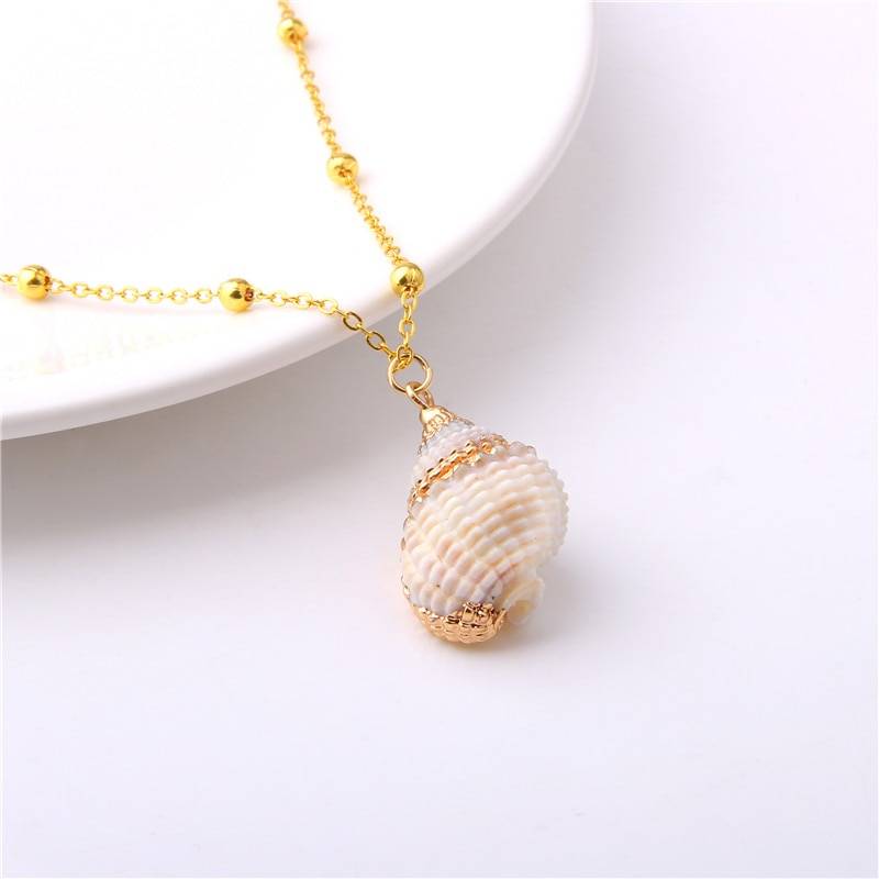 Boho Conch Shell Necklace Jewelry Boho Conch Shell Necklace Jewelry