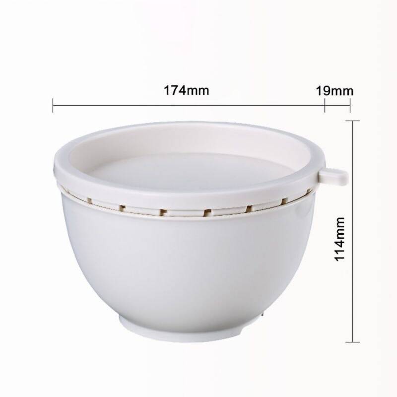 Multifunctional Drain and Cutting Bowl Home Goods Multifunctional Drain and Cutting Bowl Home Goods